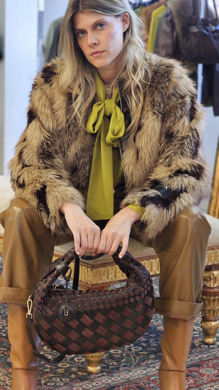 Chaqueta Eco Fur ALIX THE LABEL