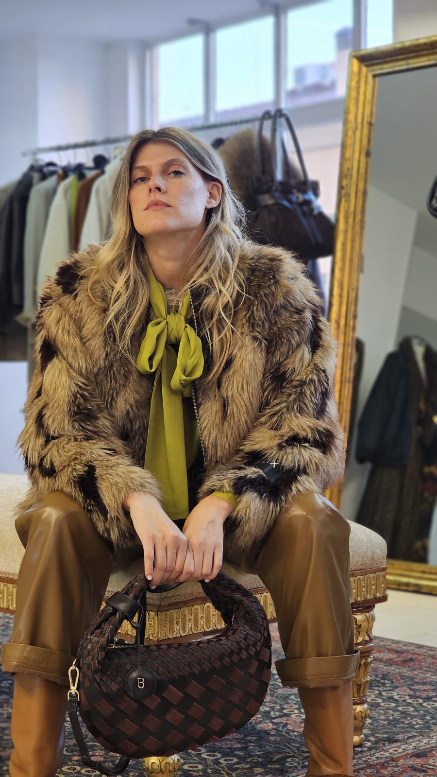 Chaqueta Eco Fur ALIX THE LABEL